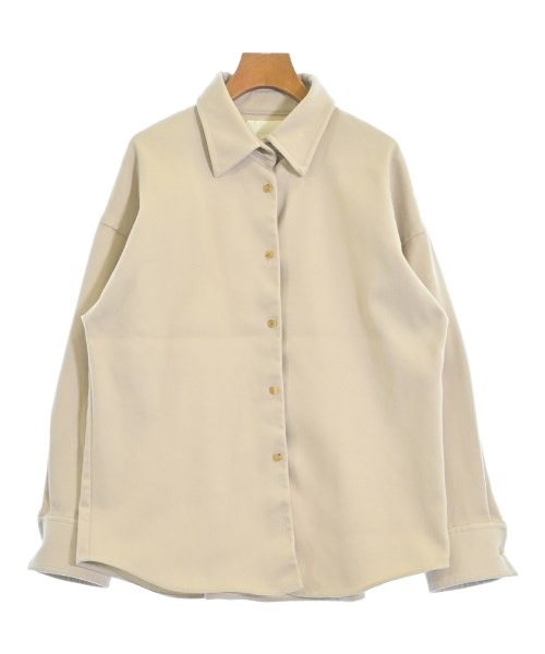 Drawing Numbers(ドローイングナンバーズ)カジュアルシャツ ベージュ サイズ:38(M位)/2200658372261