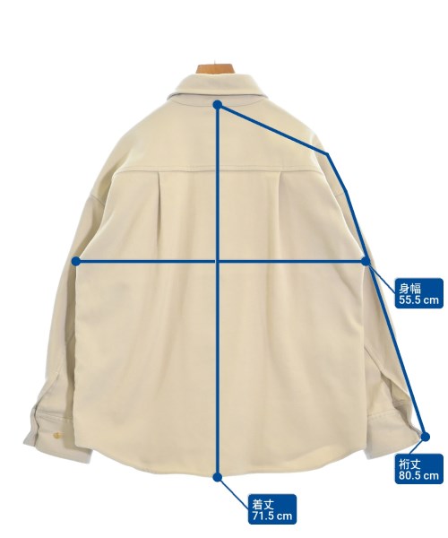 Drawing Numbers（ドローイングナンバーズ）カジュアルシャツ ベージュ サイズ:38(M位) レディース/2200658372261