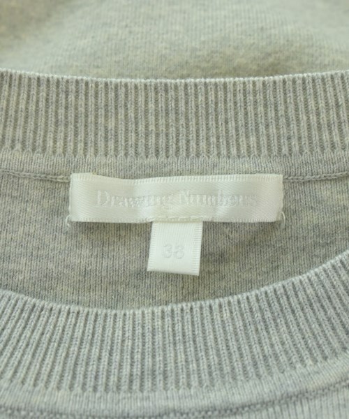Drawing Numbers（ドローイングナンバーズ）ニット・セーター グレー サイズ:38(M位) レディース/2200658372544