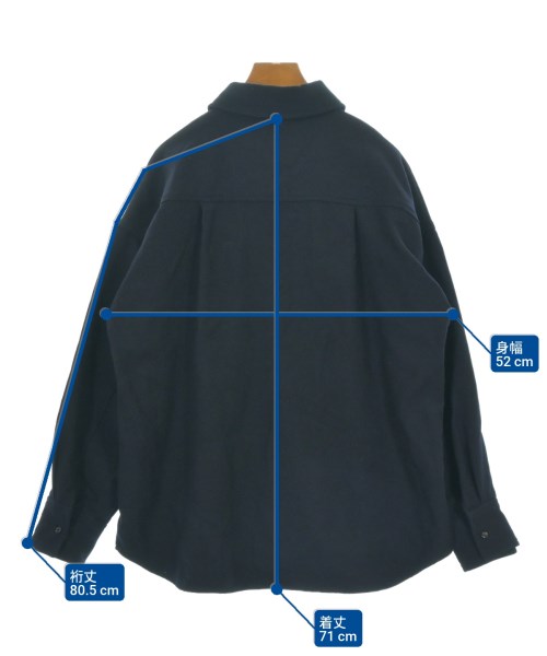 Drawing Numbers（ドローイングナンバーズ）カジュアルシャツ 紺 サイズ:38(M位) レディース/2200659477033