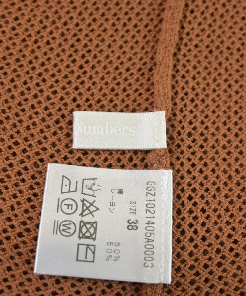 Drawing Numbers（ドローイングナンバーズ）ニット・セーター 茶 サイズ:38(M位) レディース/2200668576062