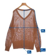 Drawing Numbers（ドローイングナンバーズ）ニット・セーター 茶 サイズ:38(M位) レディース/2200668576062