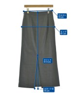 Drawing Numbers（ドローイングナンバーズ）ロング・マキシ丈スカート グレー サイズ:38(M位) レディース/2200714740065