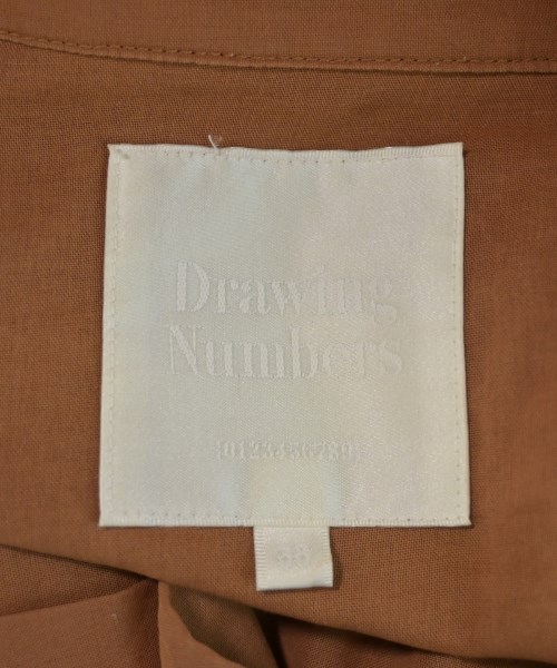 Drawing Numbers（ドローイングナンバーズ）ブラウス 茶 サイズ:38(M位) レディース/2200722374054