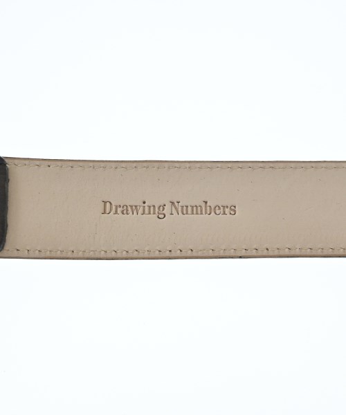 Drawing Numbers（ドローイングナンバーズ）ベルト 茶 サイズ:- レディース/2200716967064