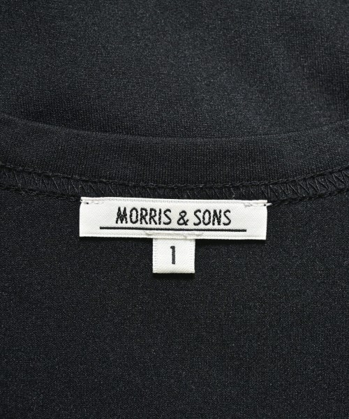 Morris&Sons（モリスアンドサンズ）Tシャツ・カットソー 黒 サイズ:1(S位) メンズ/2200625926077