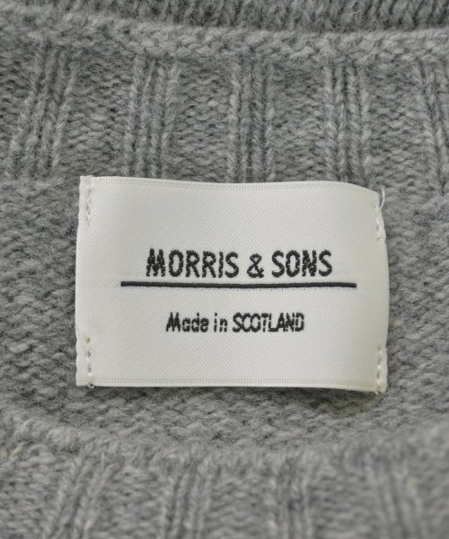 Morris&Sons（モリスアンドサンズ）ニット・セーター グレー サイズ:36(S位) メンズ/2200629774148