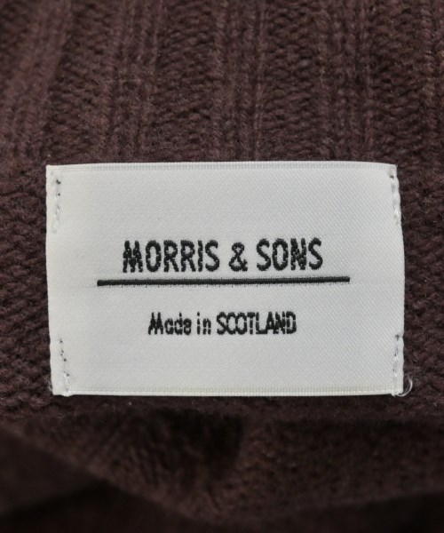 Morris&Sons（モリスアンドサンズ）ニット・セーター 茶 サイズ:38(S位) メンズ/2200641559037