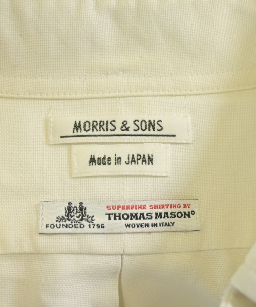 Morris&Sons（モリスアンドサンズ）カジュアルシャツ 白 サイズ:2(M位) メンズ/2200544089044