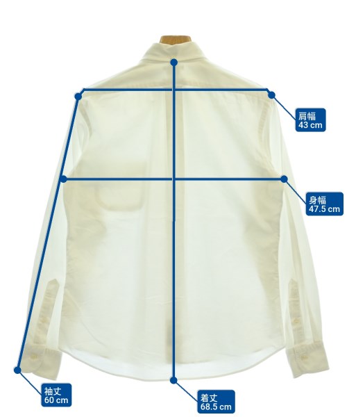 Morris&Sons（モリスアンドサンズ）カジュアルシャツ 白 サイズ:2(M位) メンズ/2200544089044