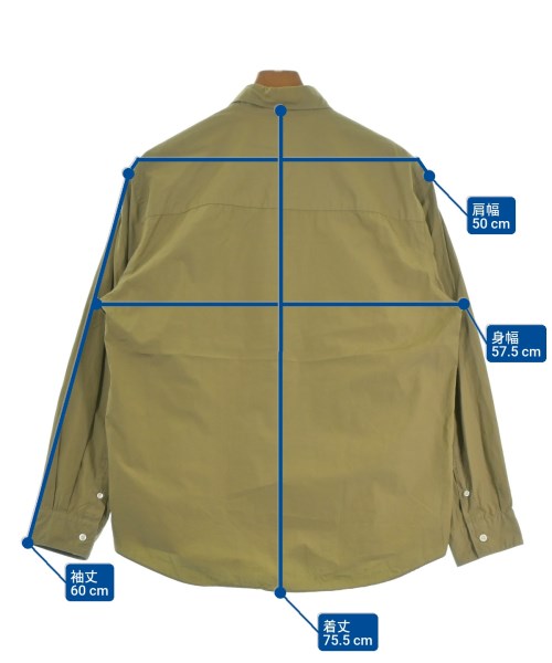 Morris&Sons（モリスアンドサンズ）カジュアルシャツ カーキ サイズ:2(M位) メンズ/2200628535047