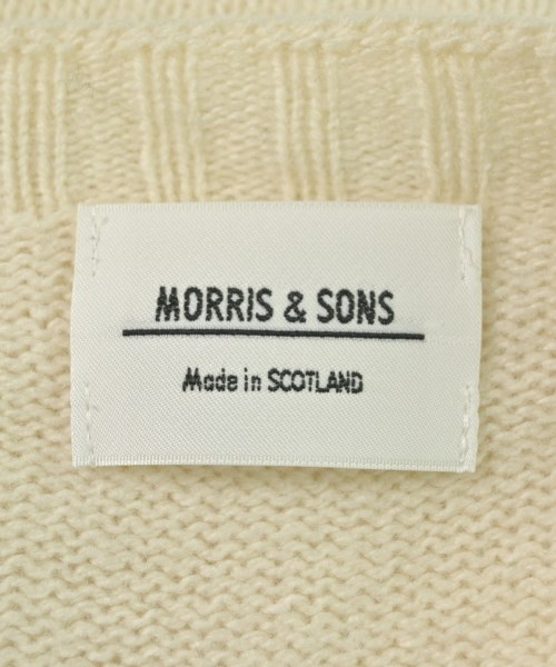 Morris&Sons（モリスアンドサンズ）ニット・セーター 白 サイズ:42(L位) メンズ/2200630637012
