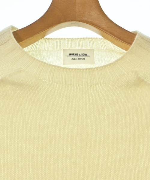 Morris&Sons（モリスアンドサンズ）ニット・セーター 白 サイズ:42(L位) メンズ/2200630637012