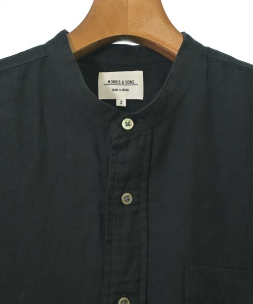 Morris&Sons（モリスアンドサンズ）カジュアルシャツ 黒 サイズ:2(M位) メンズ/2200631568056