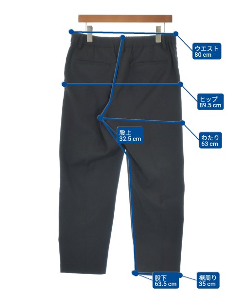 Morris&Sons（モリスアンドサンズ）スラックス 黒 サイズ:3(L位) メンズ/2200669504071