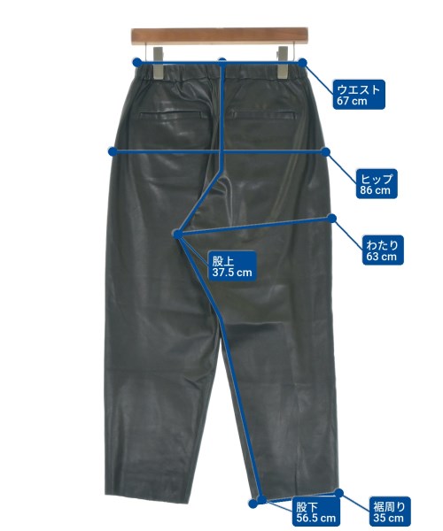 Morris&Sons（モリスアンドサンズ）クロップドパンツ 黒 サイズ:1(S位) メンズ/2200648376026