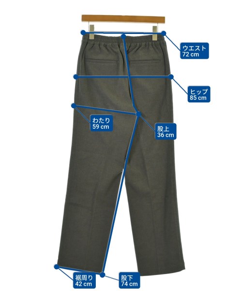 Morris&Sons（モリスアンドサンズ）スラックス グレー サイズ:1(S位) メンズ/2200641742057