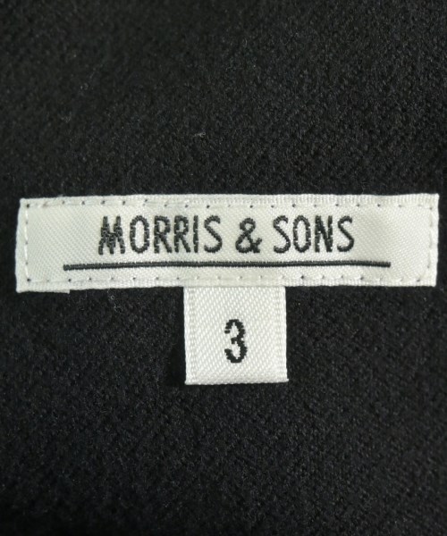 Morris&Sons（モリスアンドサンズ）テーラードジャケット 黒 サイズ:3(L位) メンズ/2200650448049
