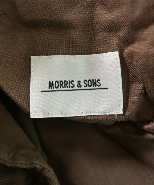 Morris&Sons（モリスアンドサンズ）スラックス 茶 サイズ:3(L位) メンズ/2200662685050