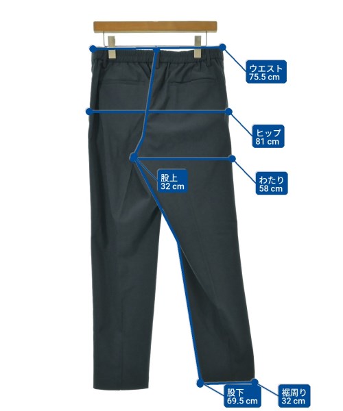 Morris&Sons（モリスアンドサンズ）スラックス 紺 サイズ:3(L位) メンズ/2200662685067