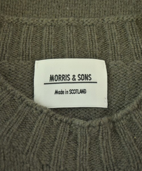 Morris&Sons（モリスアンドサンズ）ニット・セーター カーキ サイズ:2(M位) メンズ/2200718888077
