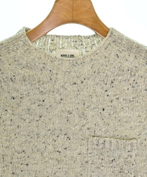 Morris&Sons（モリスアンドサンズ）ニット・セーター ベージュ サイズ:36(S位) レディース/2200627850059