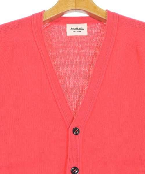 Morris&Sons（モリスアンドサンズ）カーディガン ピンク サイズ:36(S位) レディース/2200611031020