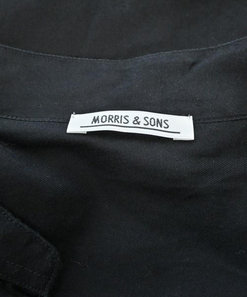 Morris&Sons（モリスアンドサンズ）カジュアルシャツ 黒 サイズ:0(XS位) レディース/2200631298137