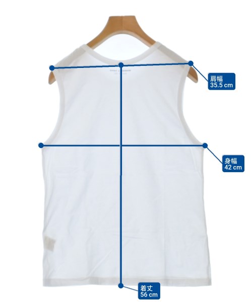 Morris&Sons（モリスアンドサンズ）ノースリーブ 白 サイズ:-(S位) レディース/2200628306043