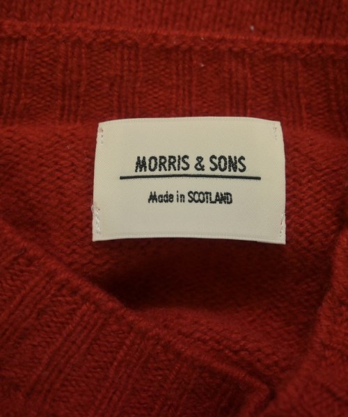 Morris&Sons（モリスアンドサンズ）ニット・セーター 赤 サイズ:1(S位) レディース/2200628695048
