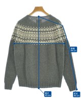 Morris&Sons（モリスアンドサンズ）ニット・セーター グレー サイズ:34(XS位) レディース/2200629102064