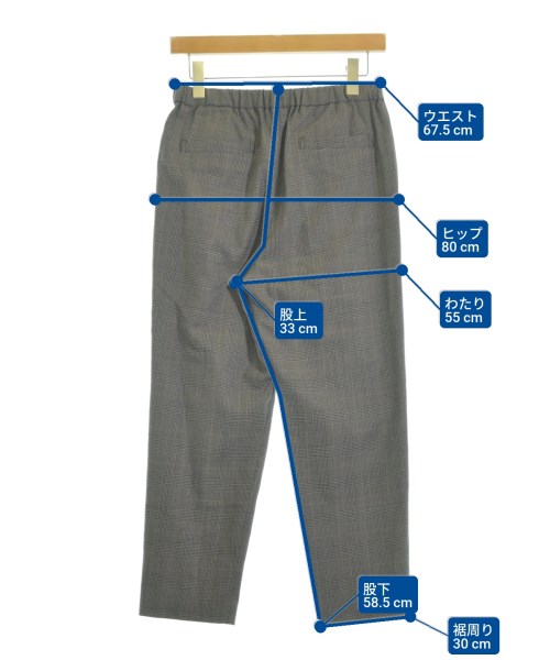 Morris&Sons（モリスアンドサンズ）スラックス グレー サイズ:1(S位) レディース/2200640967055