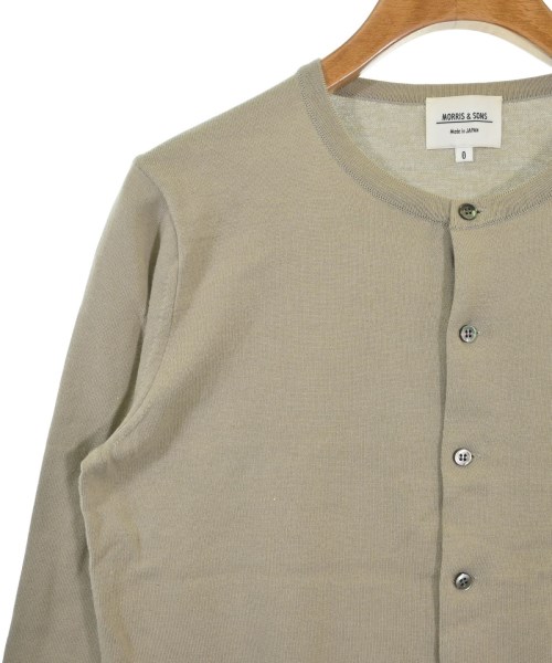 Morris&Sons（モリスアンドサンズ）カーディガン ベージュ サイズ:0(XS位) レディース/2200632344079