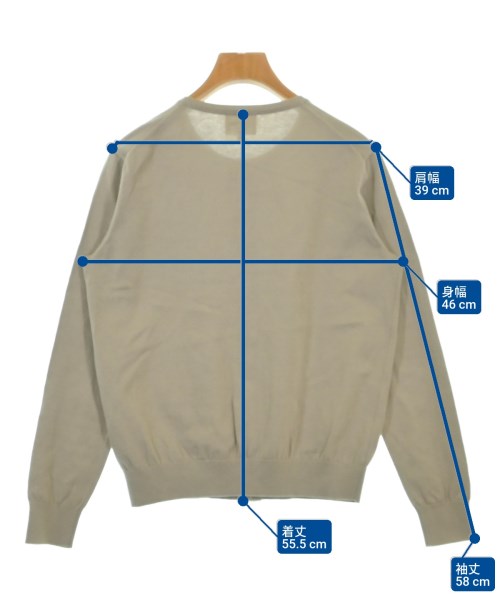 Morris&Sons（モリスアンドサンズ）カーディガン ベージュ サイズ:0(XS位) レディース/2200632344079