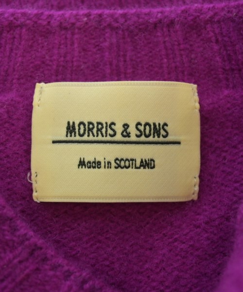 Morris&Sons（モリスアンドサンズ）ニット・セーター 紫 サイズ:34(XS位) レディース/2200614475036