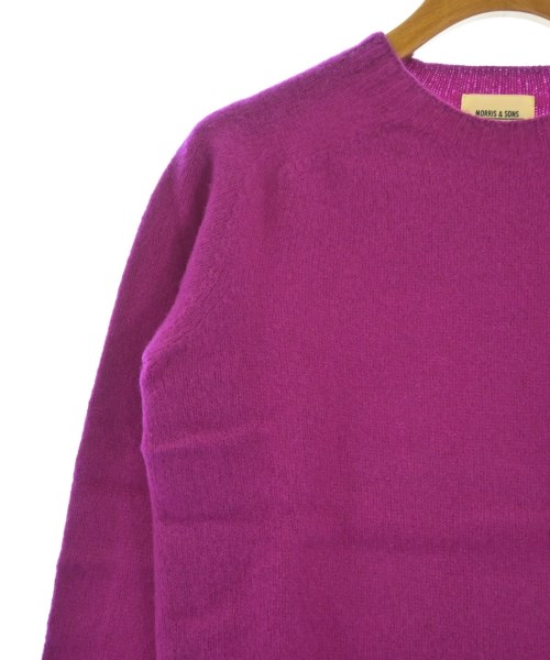Morris&Sons（モリスアンドサンズ）ニット・セーター 紫 サイズ:34(XS位) レディース/2200614475036