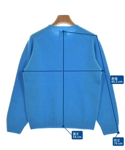 Morris&Sons（モリスアンドサンズ）ニット・セーター 青 サイズ:0(XS位) レディース/2200620548076