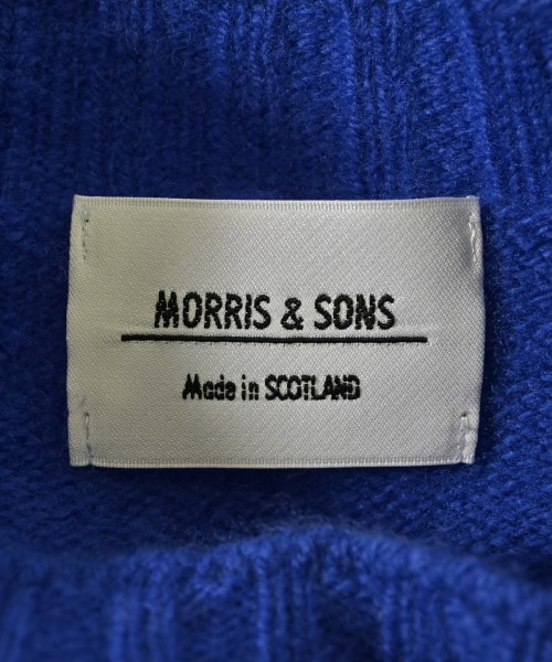 Morris&Sons（モリスアンドサンズ）ニット・セーター 青 サイズ:00(XXS位) レディース/2200675968027