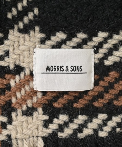 Morris&Sons（モリスアンドサンズ）マフラー 黒 サイズ:- レディース/2200672150081