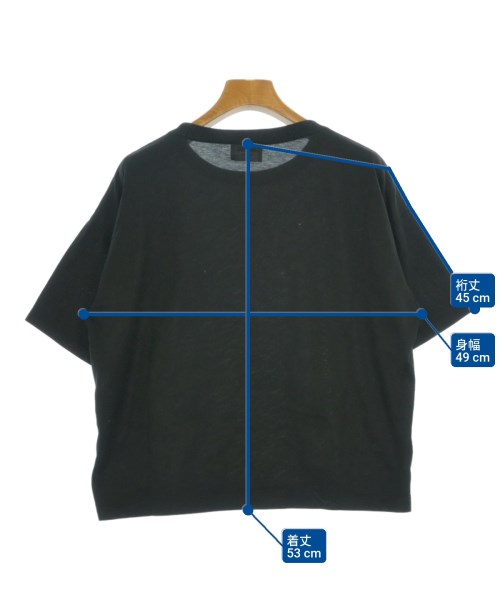 Morris&Sons（モリスアンドサンズ）Tシャツ・カットソー 黒 サイズ:0(XS位) レディース/2200677221069