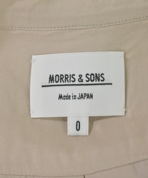 Morris&Sons（モリスアンドサンズ）カジュアルシャツ ベージュ サイズ:0(XS位) レディース/2200654464045