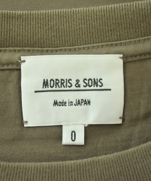 Morris&Sons（モリスアンドサンズ）Tシャツ・カットソー 茶 サイズ:0(XS位) レディース/2200712696036