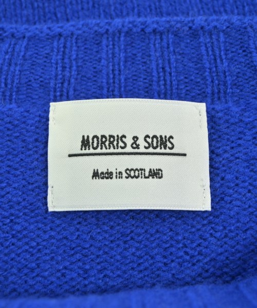 Morris&Sons（モリスアンドサンズ）ニット・セーター 青 サイズ:00(XS位) レディース/2200646199023
