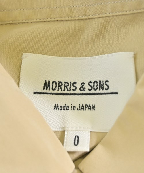 Morris&Sons（モリスアンドサンズ）カジュアルシャツ ベージュ サイズ:0(XS位) レディース/2200663385010