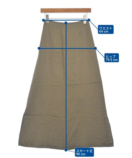 Morris&Sons（モリスアンドサンズ）ロング・マキシ丈スカート カーキ サイズ:0(XS位) レディース/2200703122209