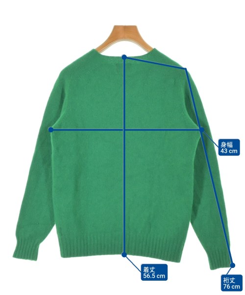 Morris&Sons（モリスアンドサンズ）ニット・セーター 緑 サイズ:40(M位) レディース/2200662685098