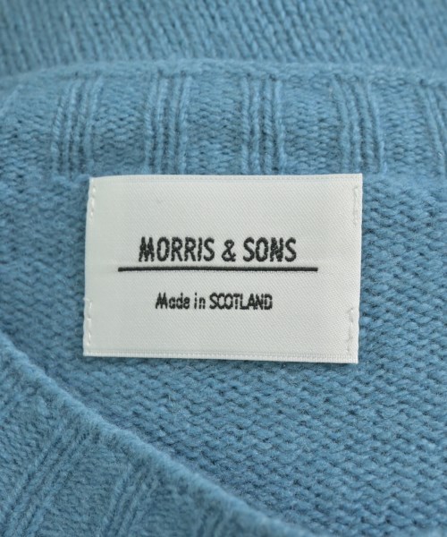 Morris&Sons（モリスアンドサンズ）ニット・セーター 青 サイズ:36(S位) レディース/2200665180040