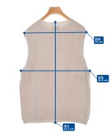 Morris&Sons（モリスアンドサンズ）ベスト グレー サイズ:F レディース/2200663558056