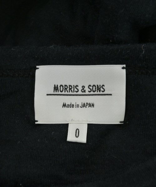 Morris&Sons（モリスアンドサンズ）Tシャツ・カットソー 黒 サイズ:0(XS位) レディース/2200670167265