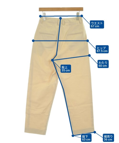 Morris&Sons（モリスアンドサンズ）チノパン ベージュ サイズ:0(XS位) レディース/2200671482015